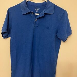 Aeropostale A87 Soft Stretch Polo in Blue